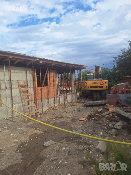 Услуги с багери изкопи чук за разбиване на бетони, снимка 1