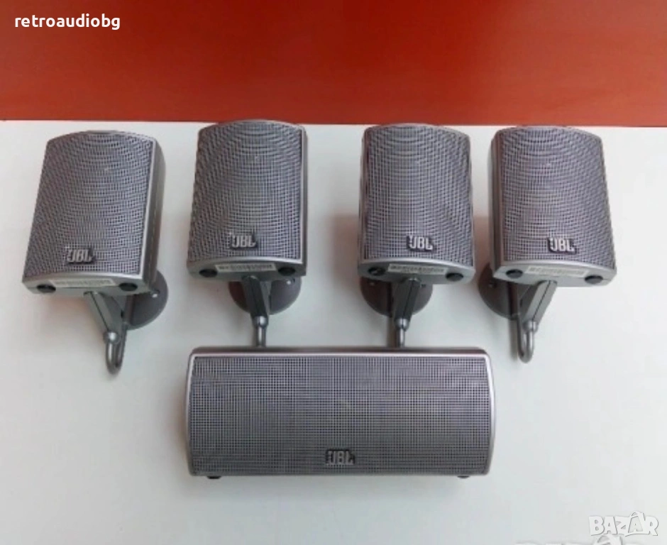 Коплект 5 броя тонколони за домашно кино JBL 5.1 - 138 sat, снимка 1
