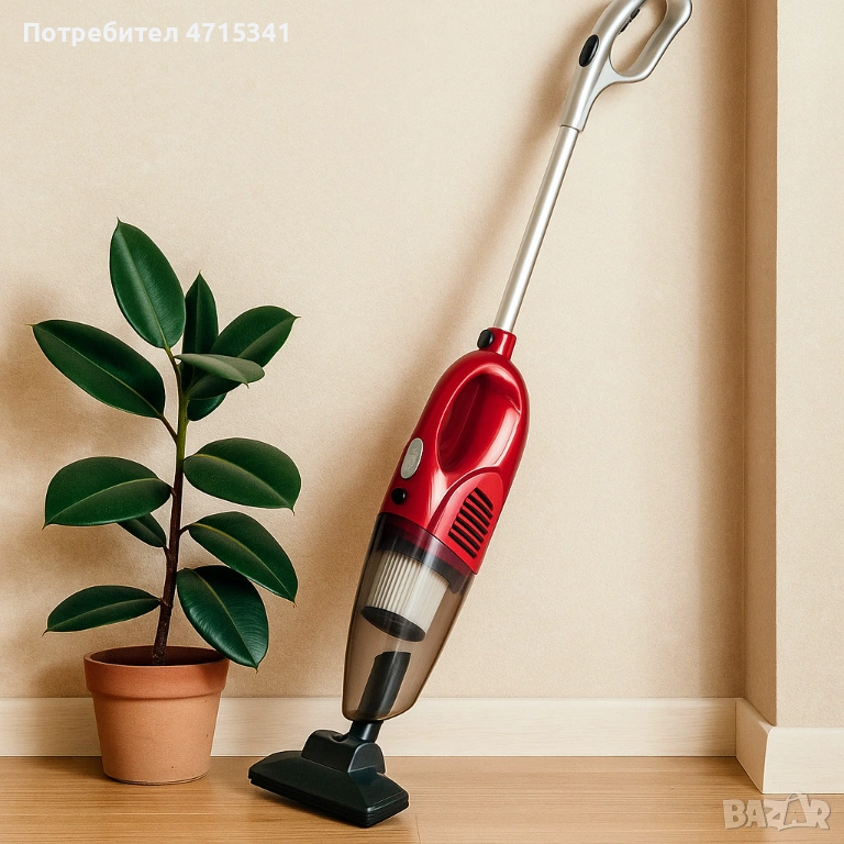 Безжична, безкабелна прахосмукачка, Безшумна, 4 в 1 технология, снимка 1