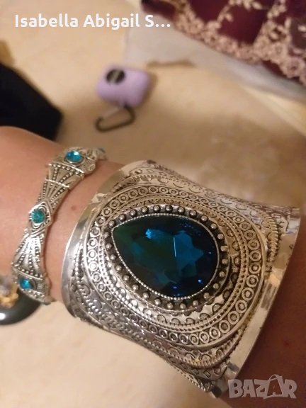 Винтидж гривни в бохемски стил, снимка 1