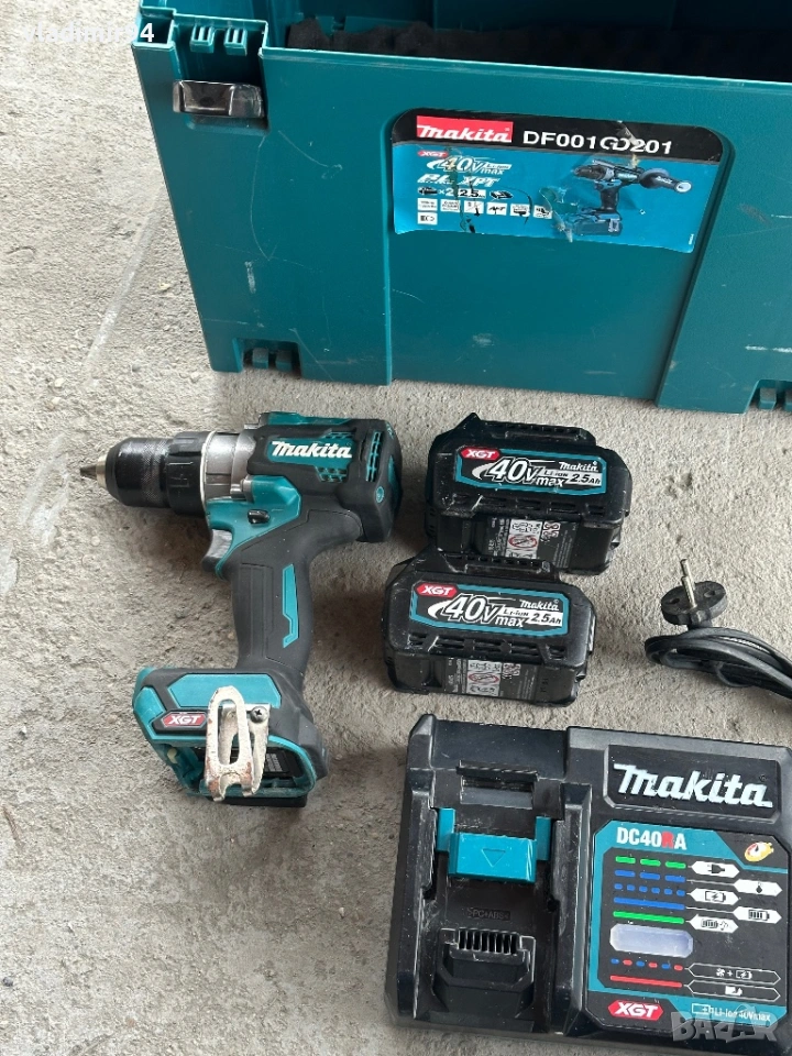 Makita DF001G 40V винтоверт, снимка 1