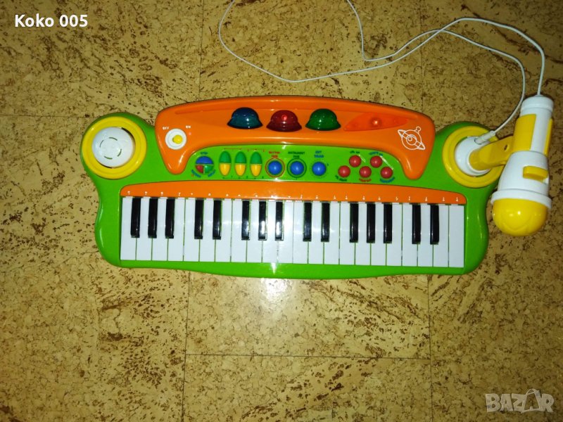 Детска йоника с микрофон-22 клавиша, снимка 1