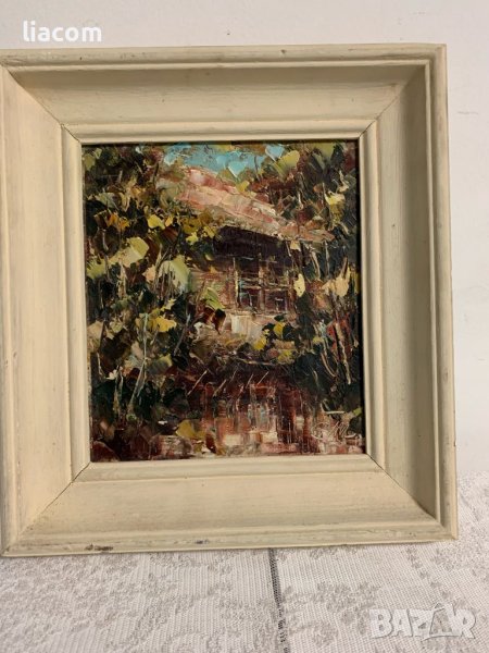 ВЕНЦИСЛАВ ТОМОВ масло пейзаж, снимка 1