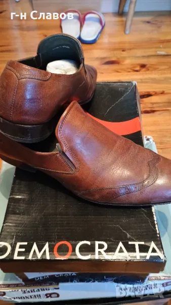 Ръчна изработка! Бразилски обувки DEMOCRATA! , снимка 1