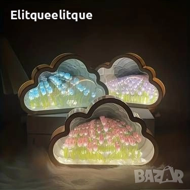 Магическа нощна лампа с огледален ефект 2 в 1, снимка 1