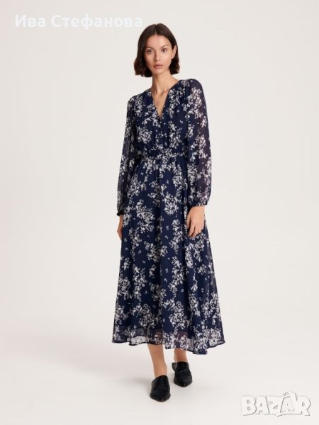 Нова дълга елегантна 2ХЛ нежна синя рокля феерична , снимка 1