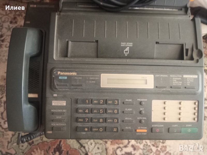 телефон/факс panasonic kx f 130, снимка 1