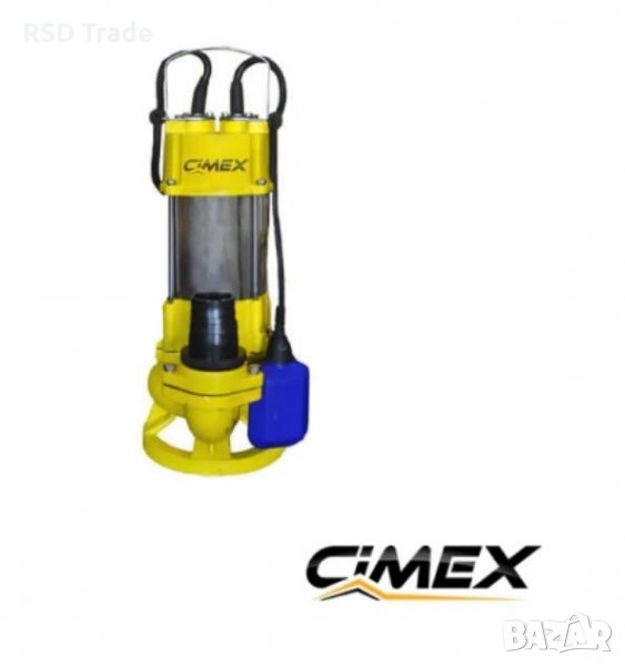 Дренажна помпа с поплавък и вихров импелер CIMEX SSP2-10.18, снимка 1