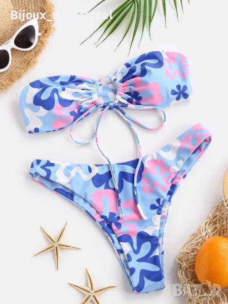 Бански Bestraca Blue - XS S M L размери, снимка 1