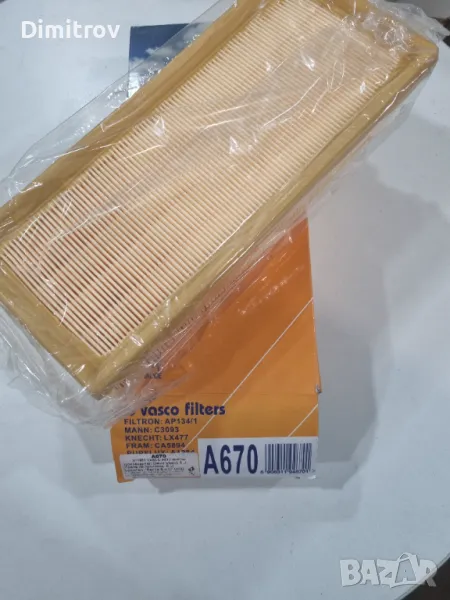 Въздушен филтър за Рено Лагуна - 2.2 Td, снимка 1