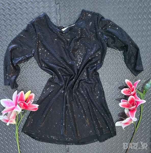 рокля с пайети , снимка 1