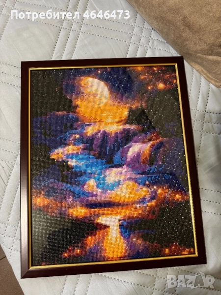 Диамантени гоблени с рамка размери 40*50, снимка 1