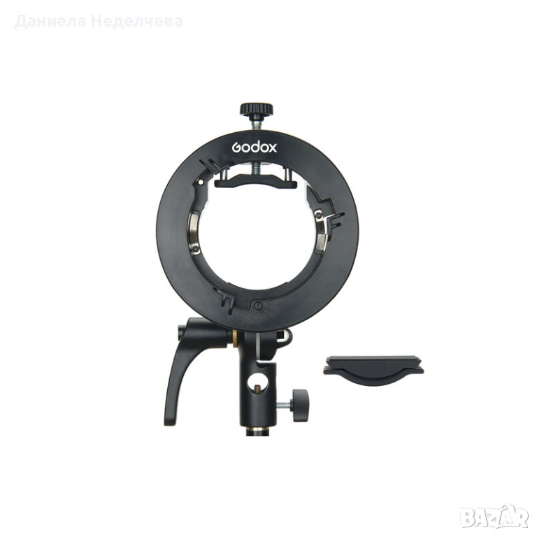 Универсален адаптер S-type Speedlite Bracket (Bowens mount), снимка 1