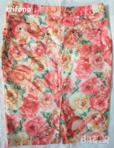 Пола на цветя, снимка 3 - Поли - 31941468