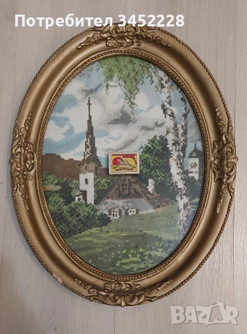 Гоблен с рамка за ценители , снимка 5 - Гоблени - 54174899