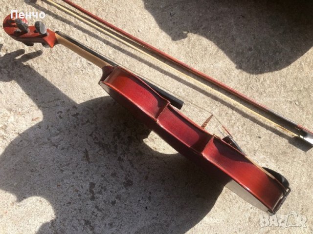 стара цигулка, снимка 3 - Антикварни и старинни предмети - 44175970