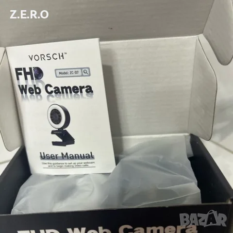 Уеб камера VORSCH 1080P FHD с автофокус нова, снимка 8 - Камери - 56117069