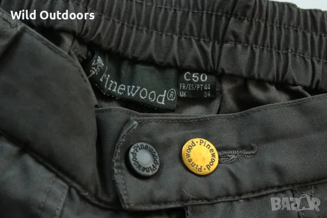 PINEWOOD - трисезонен мъжки панталон за лов, риболов, бушкрафт, размер 50 (М), снимка 5 - Екипировка - 56086624