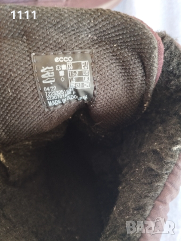 Боти ecco core-tex номер 33., снимка 7 - Детски боти и ботуши - 52332105