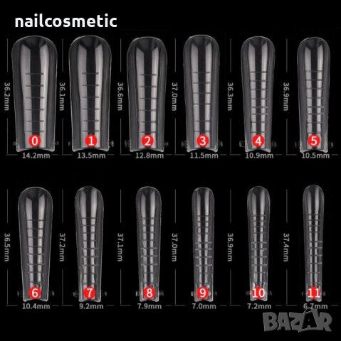 ГОРНИ ФОРМИ ЗА работа с ПОЛИГЕЛ, снимка 6 - Продукти за маникюр - 34430965