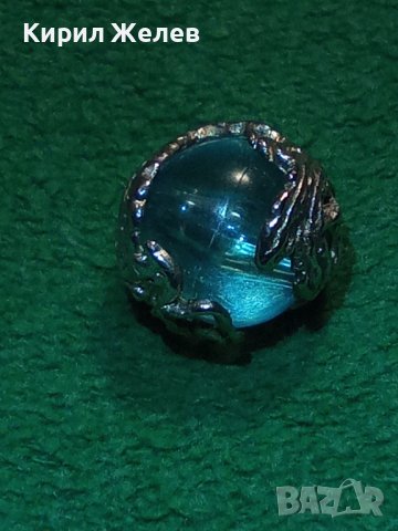 СТАР ПОСРЕБРЕН КРИСТАЛЕН БЕЛ ЕПОК АРТ ПЕНДАНТ МЕДАЛЬОН с ВЕНЕЦИАНСКО СТЪКЛО ТОПЧЕ МУРАНО 20806, снимка 16 - Антикварни и старинни предмети - 35642405