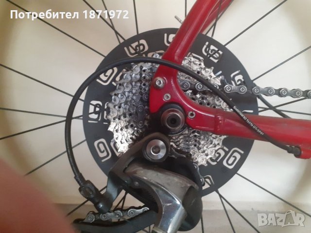 Продавам градски(шосеен) велосипед Ribble,карбонова вилка,размер 56.6(м-л), снимка 5 - Велосипеди - 40346451