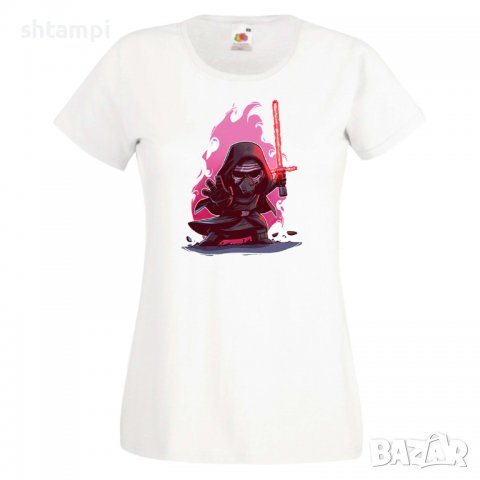 Дамска тениска Star Wars Kylo Ren  Игра,Изненада,Подарък,Геймър,, снимка 3 - Тениски - 36789011