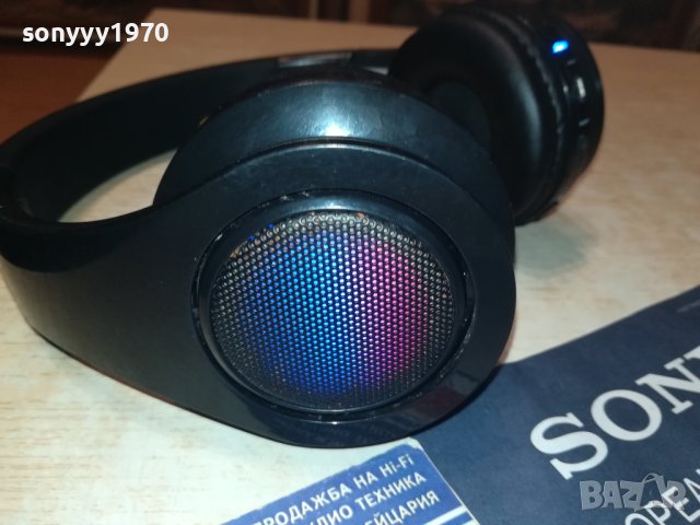 grundig disco headphones-BLUETOOTH//AUX-ВНОС FRANCE 0209231915, снимка 4 - Слушалки и портативни колонки - 42058428