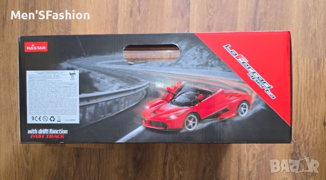 Rastar Ferrari La Ferrari - кола с дистанционно, радиоуправляема кола, снимка 4 - Коли, камиони, мотори, писти - 51632644