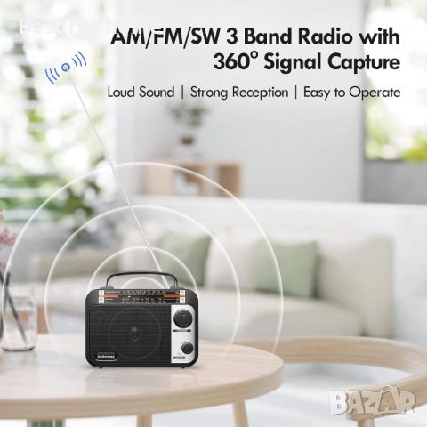    Преносима радиостанция , снимка 2 - Радиокасетофони, транзистори - 51585875