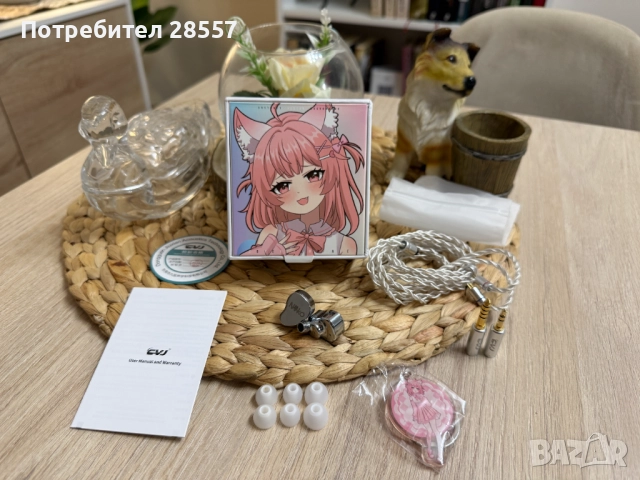 Нови- неотваряни CVJ NEKO Слушалки тип iem, снимка 5 - Слушалки и портативни колонки - 52548027