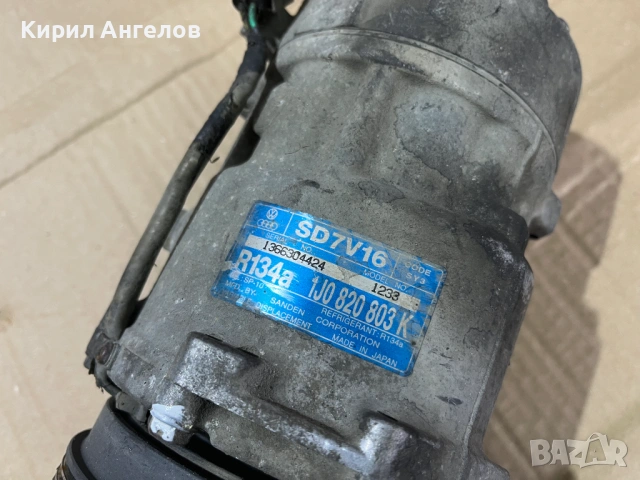Компресор климатик за VW Golf 4 1.9 TDI, снимка 3 - Части - 53896433