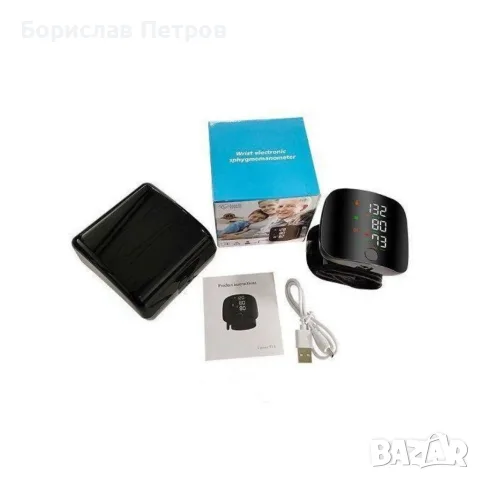Преносим дигитален апарат за кръвно налягане за китка с LCD дисплей и памет, снимка 8 - Уреди за диагностика - 55992036