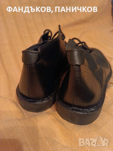 Продавам чисто нови български кожени боти номер 42 , снимка 3 - Мъжки боти - 53179142