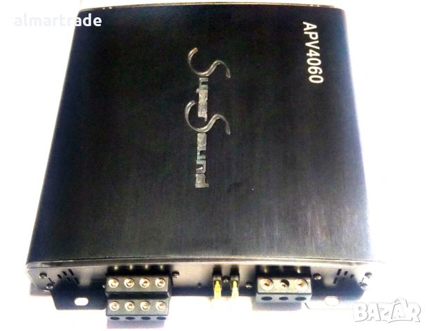 Усилвател за кола SuperSound APV4060, 4x50W, BRIDGE MODE 150W×2CH 4ohm