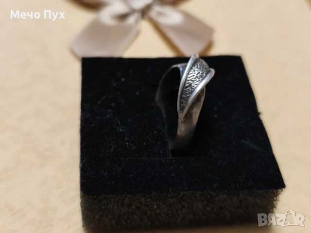 Сребърен пръстен (294), снимка 4 - Пръстени - 52298413