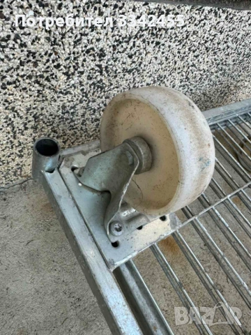 Метална платформа с колела, снимка 2 - Друго търговско оборудване - 54239058