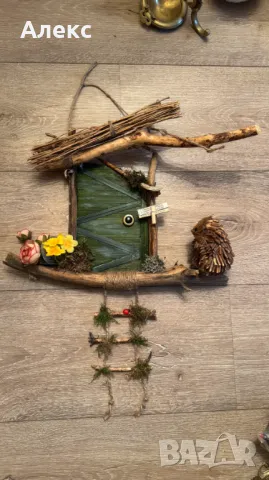 Голямо дървено пано,60см/ 50см ръчна изработка., снимка 1