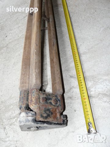  Стара дървена тринога , снимка 3 - Други ценни предмети - 37058503