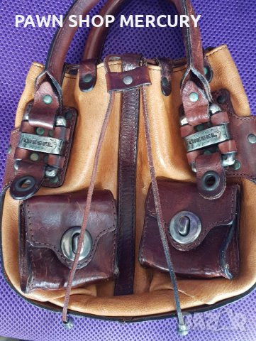 Продавам уникална кожена чанта DIESEL, снимка 8 - Чанти - 39976555
