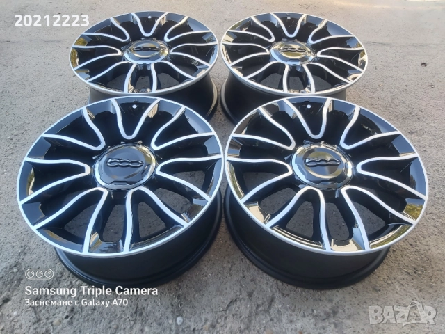 4 броя алуминиеви джанти за Fiat 500L,Fiat Tipo 16, снимка 5 - Гуми и джанти - 51806617