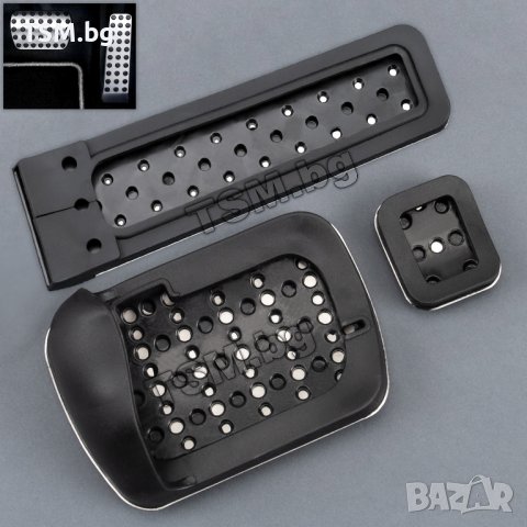 СПОРТНИ МЕТАЛНИ AMG ПЕДАЛИ за MERCEDES C E S CLK SLK SLR W124 W202 W203 W210 W211 W220 W221 МЕРЦЕДЕС, снимка 3 - Аксесоари и консумативи - 39669271