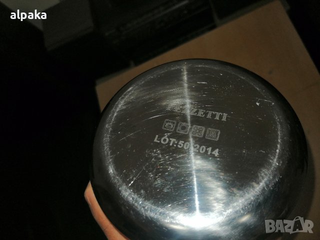 Продавам италиянска кафеварка FEZZETTI,алпака, снимка 3 - Кафемашини - 42152193