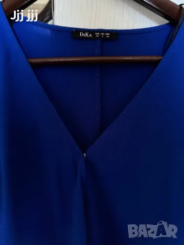 Синя риза Dika, снимка 5 - Ризи - 49508864