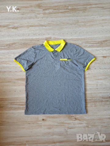 Оригинална мъжка тениска с яка Oakley