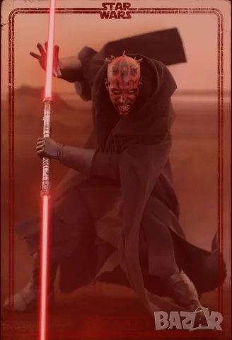 MMS749 2.0-Hot Toys Star Wars: The Phantom Menace MMS749 Darth Maul with sith speeder/ Моул, снимка 17 - Фигурки - 53388796