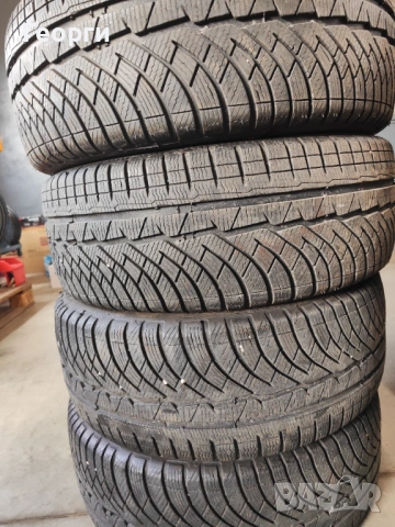 4бр.зимни гуми 215/45/18 Michelin, снимка 8 - Гуми и джанти - 53931039