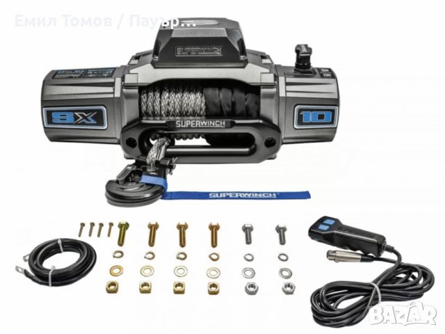 Лебедка SuperWinch SX10SR със синтетично въже 10000lb - нов модел, снимка 7 - Аксесоари и консумативи - 39273783