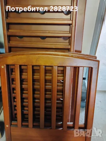 Продавам дървено детско легло, снимка 2 - Бебешки легла и матраци - 47392284