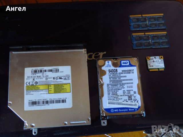 Лаптоп Aser Аspire 5738G на части, снимка 5 - Други - 28862343